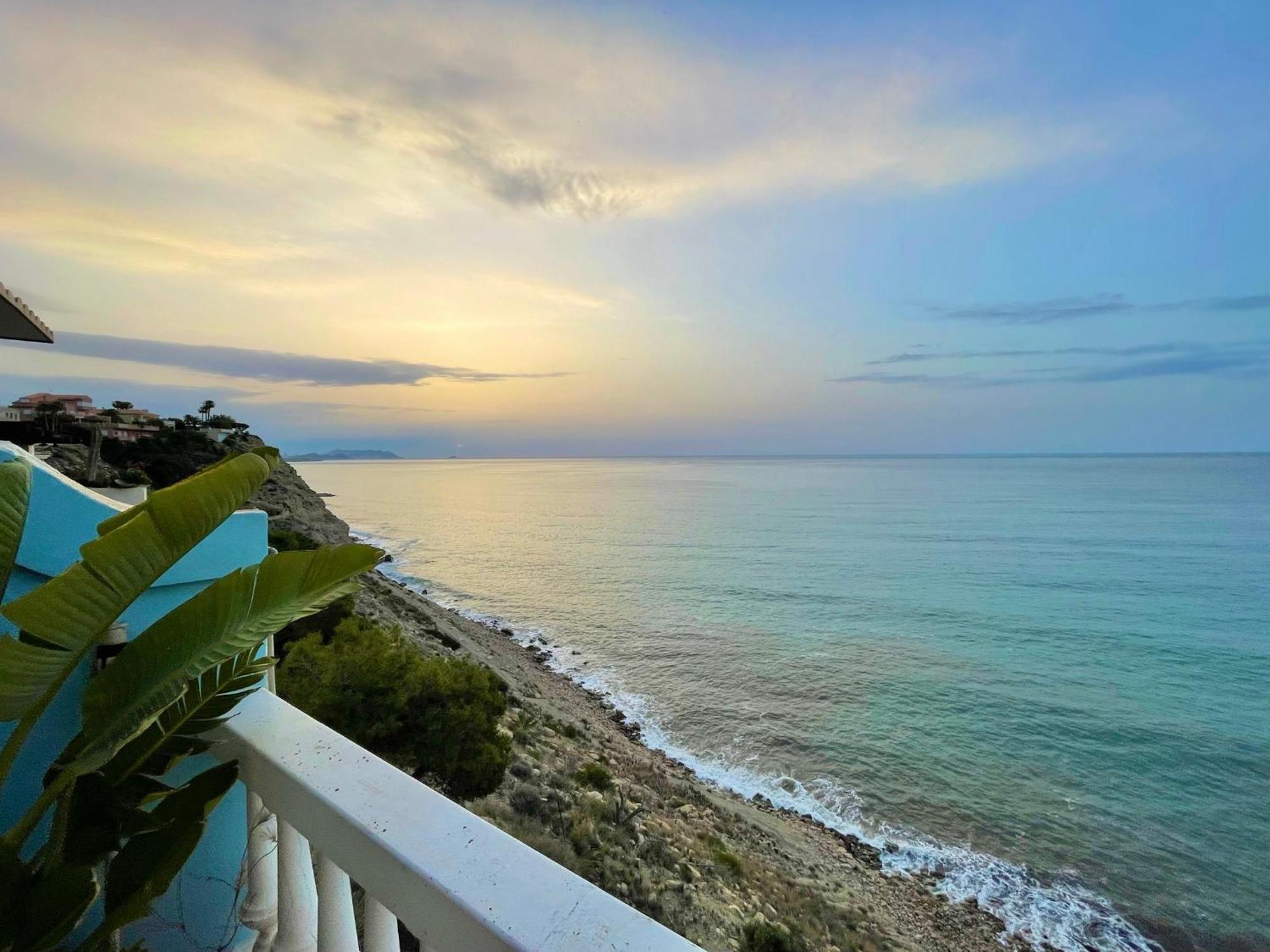 Casa Con Maravillosas Vistas Al Mar Alicante Exteriör bild